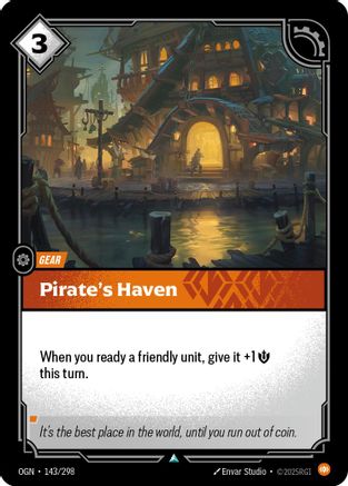 Pirate's Haven (143/298) [Origins] Foil - Deck Out Gaming