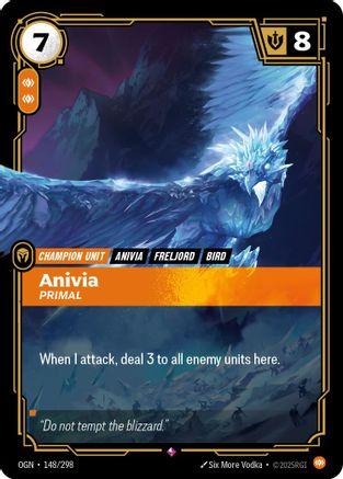 Anivia - Primal (148/298) [Origins] Foil - Deck Out Gaming