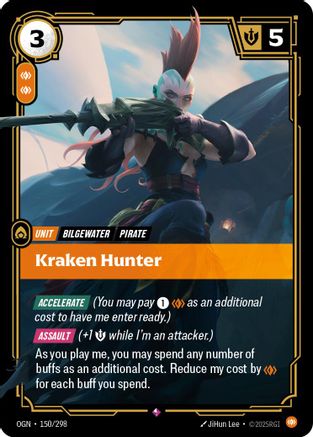 Kraken Hunter (150/298) [Origins] Foil