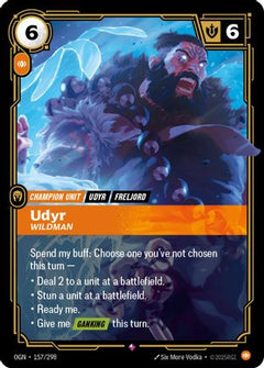 Udyr - Wildman (157/298) [Origins] Foil - Deck Out Gaming