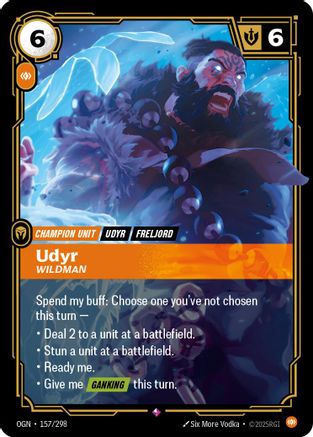 Udyr - Wildman (157/298) [Origins] Foil - Deck Out Gaming