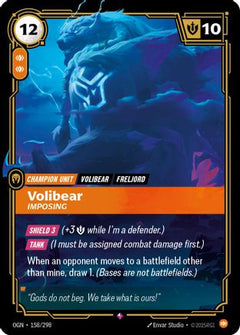 Volibear - Imposing (158/298) [Origins] Foil - Deck Out Gaming