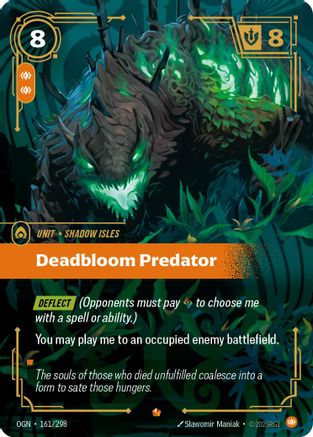 Deadbloom Predator (161/298) [Origins] Foil - Deck Out Gaming