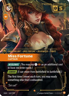 Miss Fortune - Captain (162/298) [Origins] Foil - Deck Out Gaming