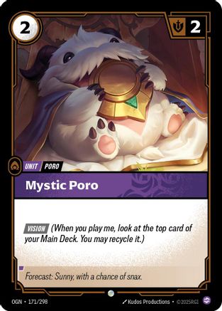 Mystic Poro (171/298) [Origins] Foil - Deck Out Gaming