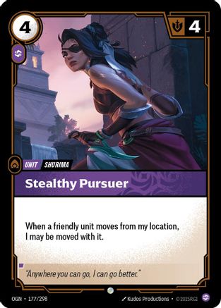 Stealthy Pursuer (177/298) [Origins] Foil - Deck Out Gaming