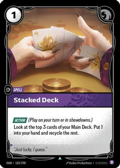Stacked Deck (183/298) [Origins] - Deck Out Gaming
