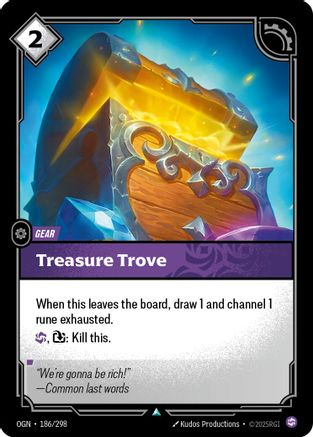 Treasure Trove (186/298) [Origins] Foil - Deck Out Gaming