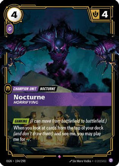 Nocturne - Horrifying (194/298) [Origins] Foil - Deck Out Gaming