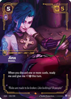 Jinx - Rebel (202/298) [Origins] Foil - Deck Out Gaming