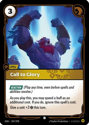 Call to Glory (207/298) [Origins] - Deck Out Gaming
