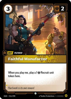 Faithful Manufactor (211/298) [Origins] - Deck Out Gaming
