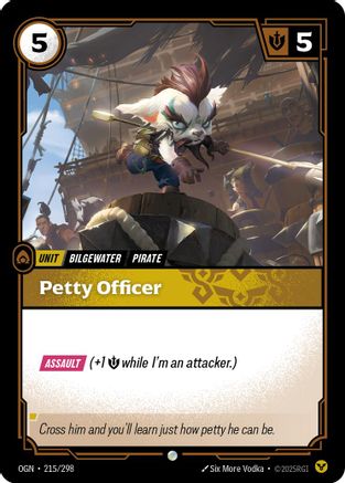 Petty Officer (215/298) [Origins] Foil - Deck Out Gaming