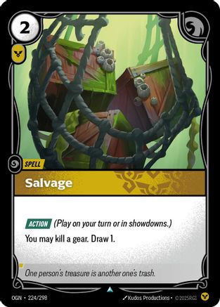 Salvage (224/298) [Origins] Foil - Deck Out Gaming