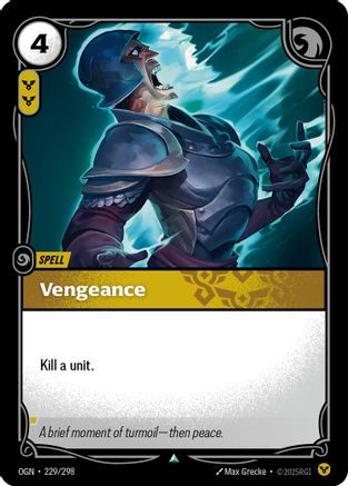 Vengeance (229/298) [Origins] Foil - Deck Out Gaming