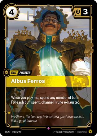 Albus Ferros (230/298) [Origins] Foil - Deck Out Gaming