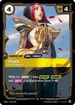Fiora - Victorious (232/298) [Origins] Foil - Deck Out Gaming