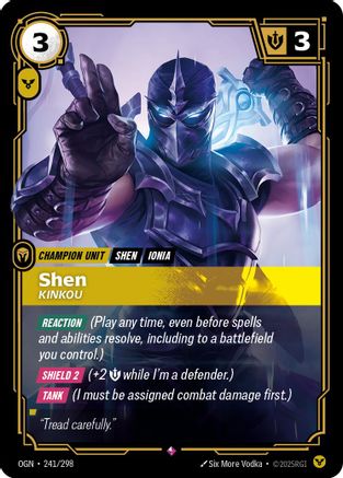 Shen - Kinkou (241/298) [Origins] Foil - Deck Out Gaming