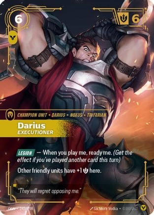 Darius - Executioner (243/298) [Origins] Foil - Deck Out Gaming