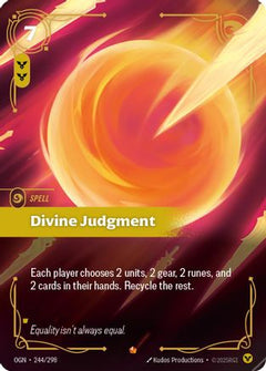 Divine Judgment (244/298) [Origins] Foil - Deck Out Gaming