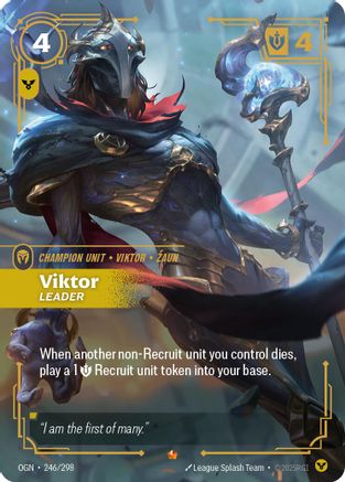 Viktor - Leader (246/298) [Origins] Foil - Deck Out Gaming