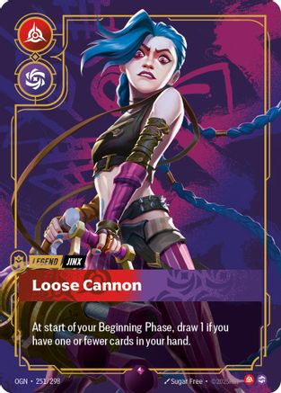 Jinx - Loose Cannon (251/298) [Origins] Foil - Deck Out Gaming