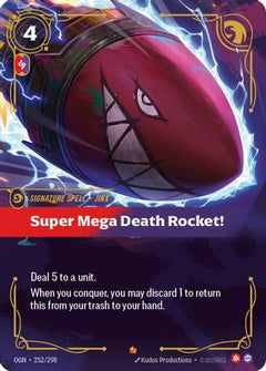 Super Mega Death Rocket! (252/298) [Origins] Foil - Deck Out Gaming