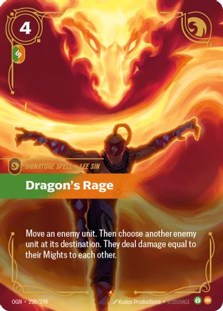 Dragon's Rage (258/298) [Origins] Foil - Deck Out Gaming