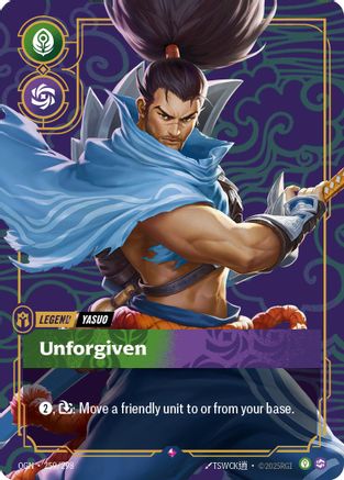 Yasuo - Unforgiven (259/298) [Origins] Foil - Deck Out Gaming
