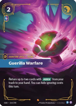 Guerilla Warfare (264/298) [Origins] Foil