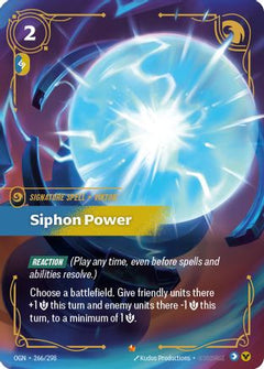 Siphon Power (266/298) [Origins] Foil - Deck Out Gaming