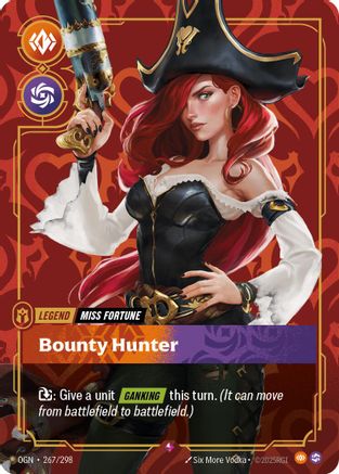 Miss Fortune - Bounty Hunter (267/298) [Origins] Foil - Deck Out Gaming