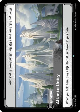 Altar to Unity (275/298) [Origins] - Deck Out Gaming