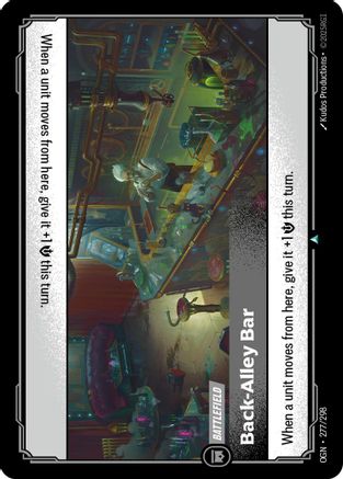 Back-Alley Bar (277/298) [Origins] Foil - Deck Out Gaming