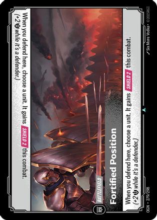 Fortified Position (279/298) [Origins] Foil - Deck Out Gaming