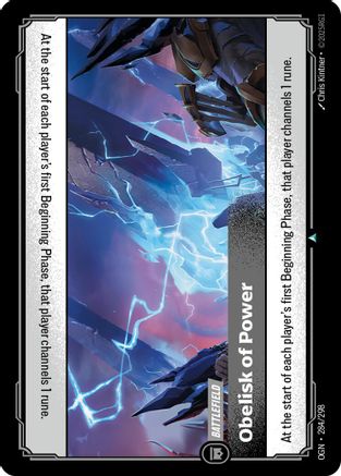 Obelisk of Power (284/298) [Origins] Foil - Deck Out Gaming
