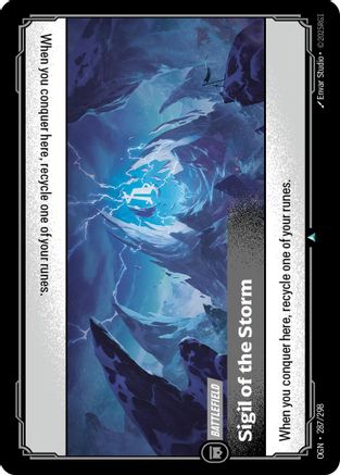 Sigil of the Storm (287/298) [Origins] Foil - Deck Out Gaming