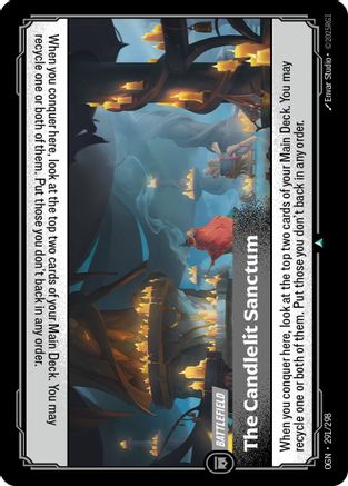 The Candlelit Sanctum (291/298) [Origins] Foil - Deck Out Gaming