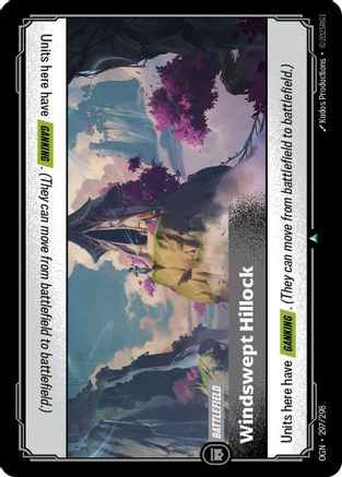 Windswept Hillock (297/298) [Origins] Foil