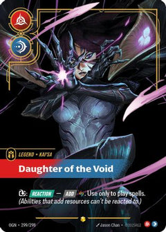 Kai'Sa - Daughter of the Void (Showcase) (299/298) [Origins] Foil - Deck Out Gaming