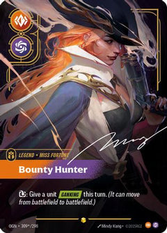 Miss Fortune - Bounty Hunter (Signature) (309*/298) [Origins] Foil - Deck Out Gaming