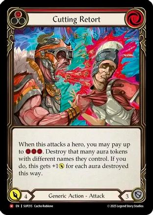 Cutting Retort (SUP215) [Super Slam] - Deck Out Gaming