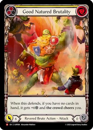 Good Natured Brutality (Extended Art) (SUP004) [Super Slam] Cold Foil - Deck Out Gaming