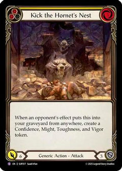 Kick the Hornet's Nest (SUP217) [Super Slam] Rainbow Foil - Deck Out Gaming