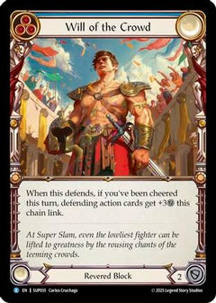 Will of the Crowd (SUP035) [Super Slam] - Deck Out Gaming