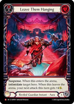 Leave Them Hanging (Extended Art) (SUP074) [Super Slam] Cold Foil - Deck Out Gaming