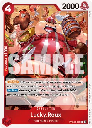Lucky.Roux (PRB02-003) [Premium Booster -The Best- Vol. 2] Foil - Deck Out Gaming
