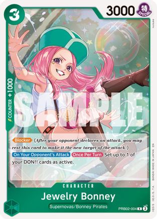 Jewelry Bonney -PRB02-004 (PRB02-004) [Premium Booster -The Best- Vol. 2] Foil - Deck Out Gaming