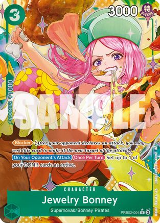 Jewelry Bonney (Alternate Art) (PRB02-004) [Premium Booster -The Best- Vol. 2] Foil - Deck Out Gaming