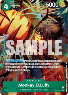 Monkey.D.Luffy (Alternate Art) (PRB02-005) [Premium Booster -The Best- Vol. 2] Foil - Deck Out Gaming